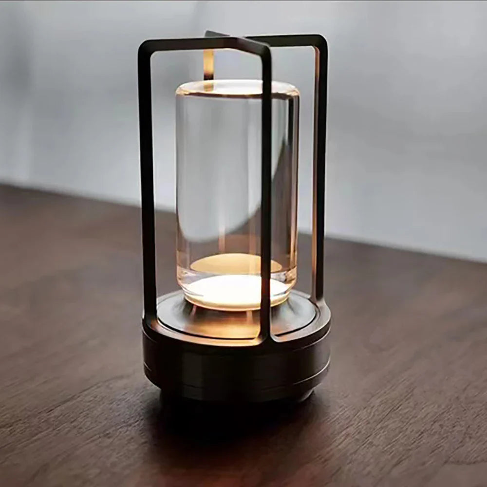 Luxa Crystal LED tafellamp – elegant design met dimbare touchbediening