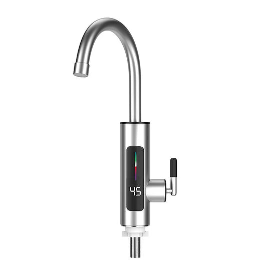 Zarenthea | Elektrische keukenkraan met doorstroomverwarmer | 3000W roestvrijstalen waterkraan voor warm- & koudwater