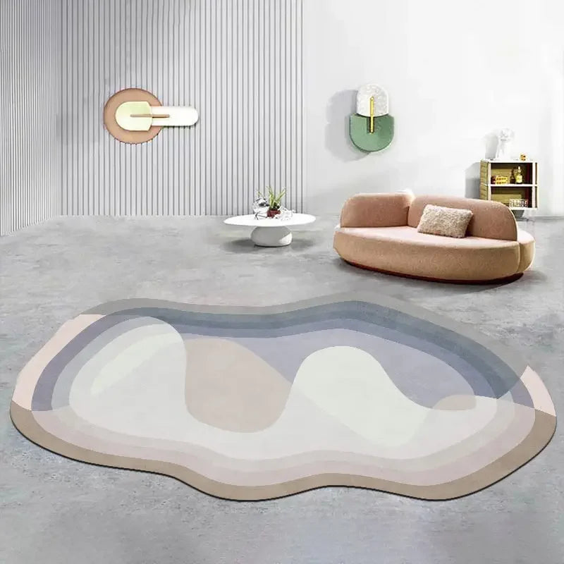 FormaLuxe | Luxuriöser Teppich im unregelmäßigen Stil | Weich, modern & kaschmirähnlich für stilvolle Wohnräume