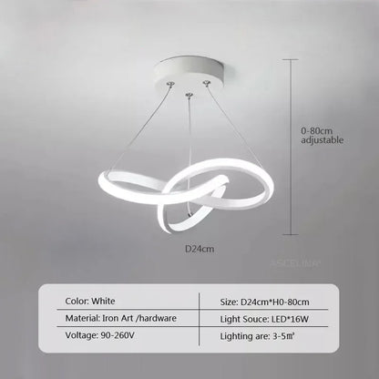 Nivoa Tynn | Schmale LED-Pendelleuchte im nordischen Stil für Flur und Wohnbereich