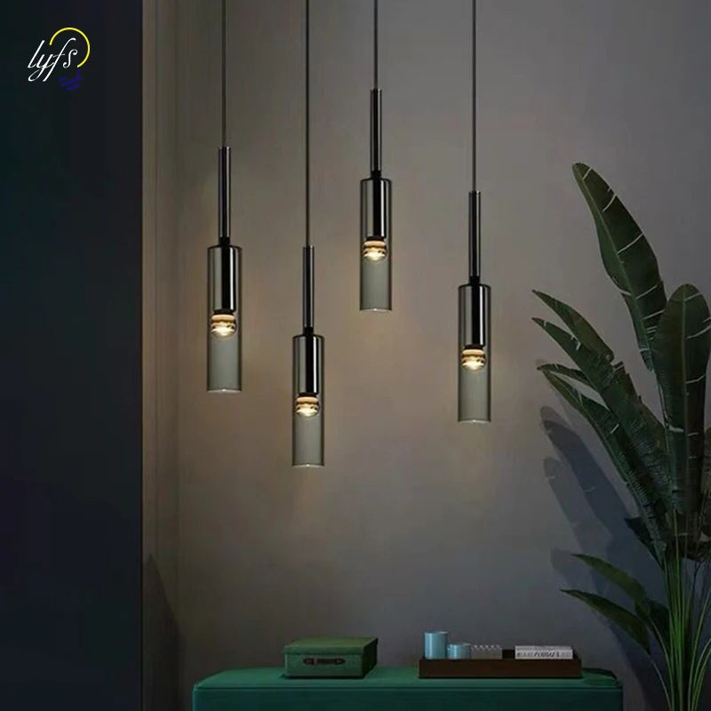 Lunara Glimt | Skulpturale LED-Hängeleuchte für Wohn- und Essbereich