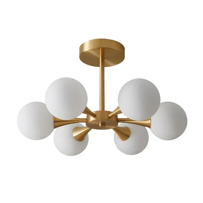 Lunavoire Sphere | LED-Deckenleuchte mit Glaskugel für Wohn- und Schlafzimmer