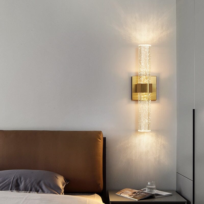 Moderne LED-bad-wandleuchte – elegant design met blaasglas en IP44-bescherming