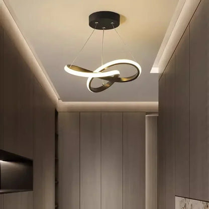 Nivoa Tynn | Schmale LED-Pendelleuchte im nordischen Stil für Flur und Wohnbereich