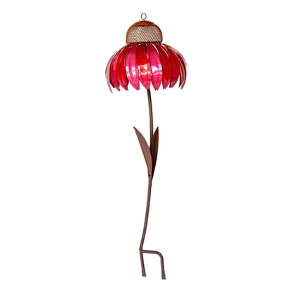 NaturNest™ | Hängendes Metall-Futterhaus im Blumendesign