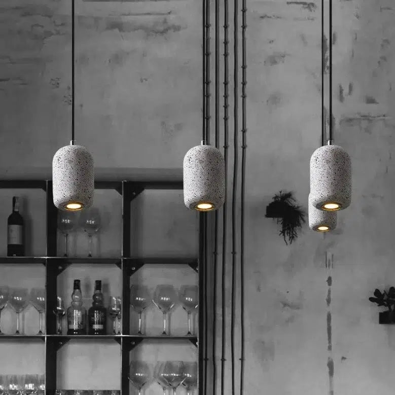 Kiva Cast | Hängeleuchte aus Beton im Industrial-Design mit LED-Technik