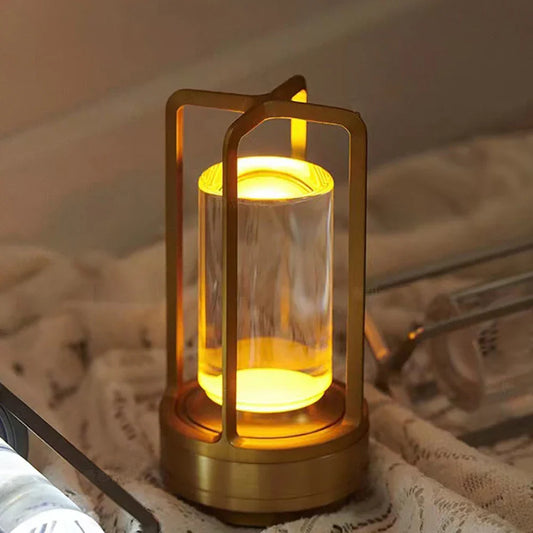 Luxa Crystal LED tafellamp – elegant design met dimbare touchbediening