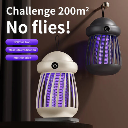Skarin Glow | UV-Insektenvernichter mit 3000V Gitter für Innen & Außen