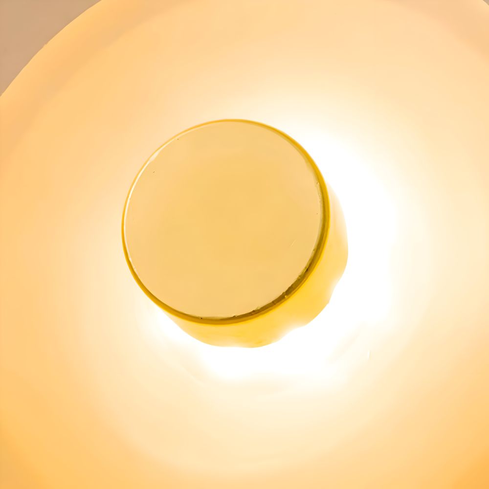 NordLume – Gebogene Glas-Wandleuchte im Skandinavisch-Japandi-Stil mit LED-Beleuchtung