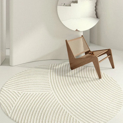 FormaLuna Rug | Runder Teppich mit modernem geometrischem Muster