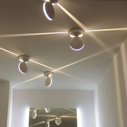 Scotty Beam Pro LED-wandlamp – 360° spotlicht in modern design