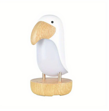 LumoNest Ava | Wiederaufladbare LED-Nachtlampe im Vogel-Design