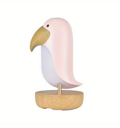 LumoNest Ava | Wiederaufladbare LED-Nachtlampe im Vogel-Design