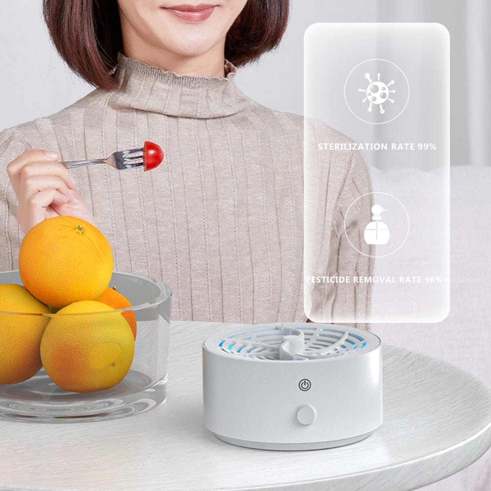 PureClean FoodWasher | Tragbarer Lebensmittelreiniger mit Ionentechnologie