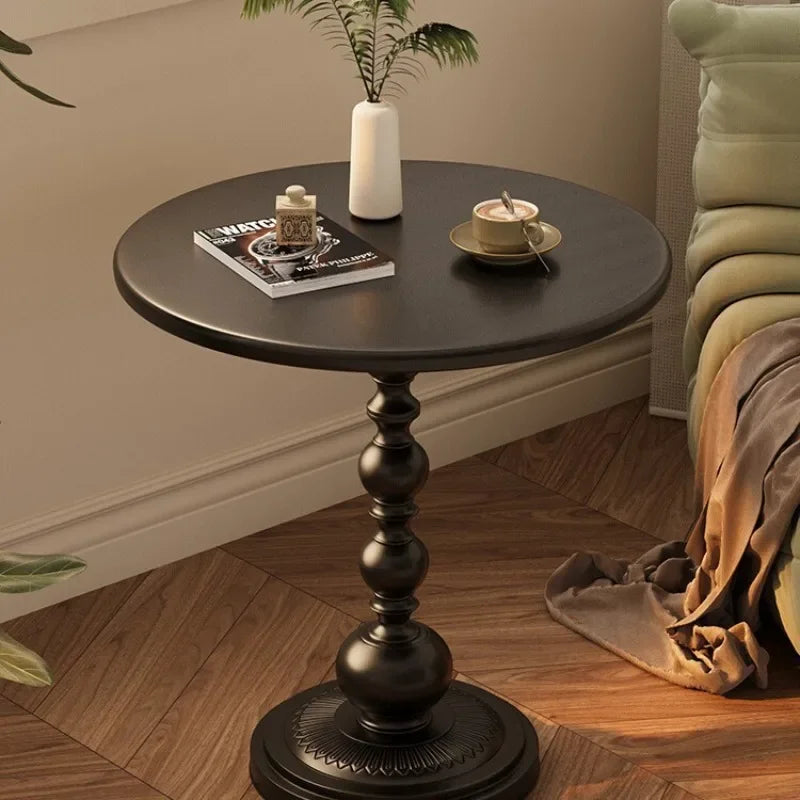 Mariselle | Runde Beistelltisch im Vintage Modern Stil