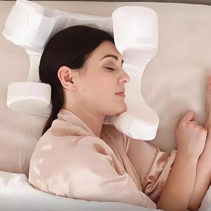 Somnalis – Ergonomisches Komfort-Kissen für Seitenschläfer | Anti-Falten & Hautfreundlich