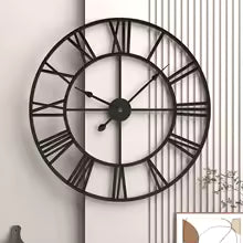 Rustora | Vintage Wanduhr im Antik-Rost-Look
