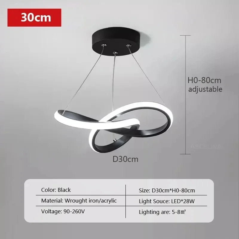Nivoa Tynn | Schmale LED-Pendelleuchte im nordischen Stil für Flur und Wohnbereich