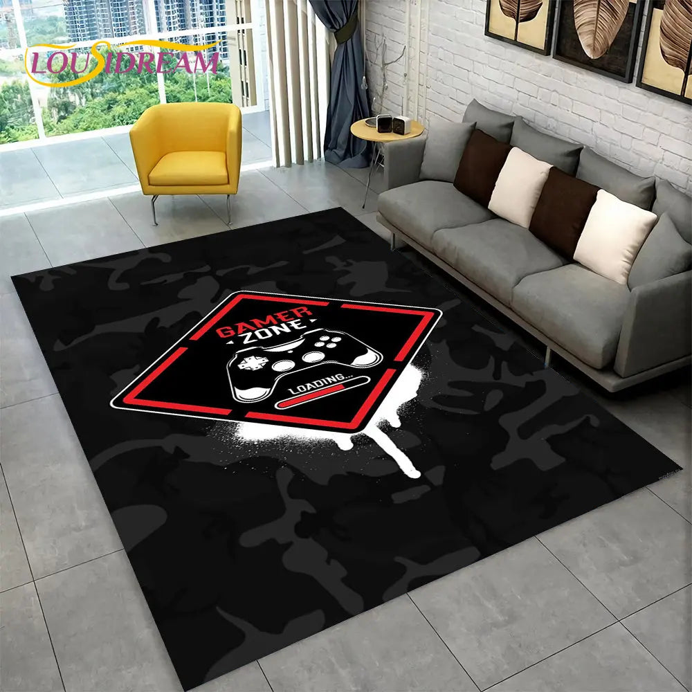 Pixaro Playmat | Weicher 3D-Gaming-Teppich mit Anti-Rutsch-Rückseite für Kinderzimmer