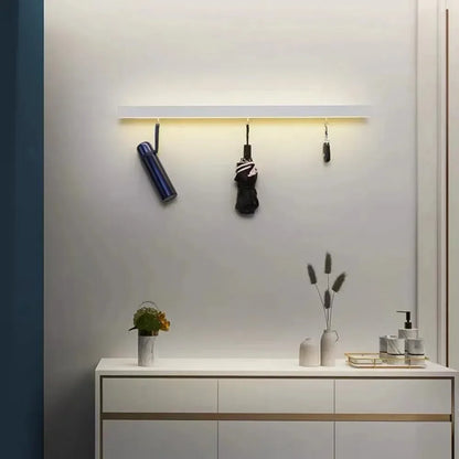 Luntheris | Moderne LED-Wandleuchte mit integriertem Nachtregal