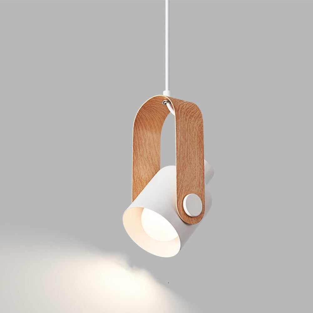 Nordevia | Pendelleuchte aus Holz und Metall im Nordic Design