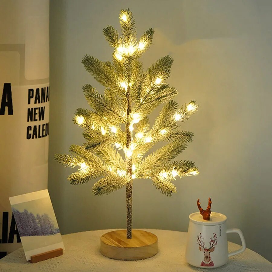 Liora Fir | Dekoratives LED-Bäumchen mit warmweißem Licht