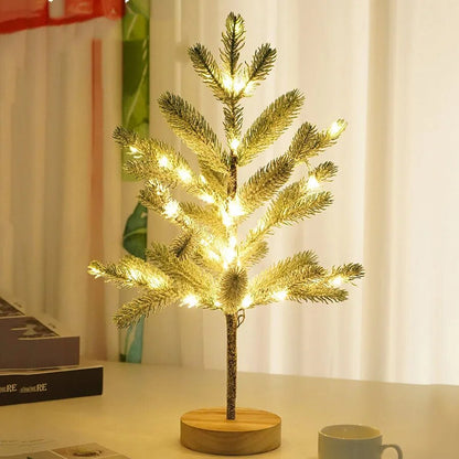 Liora Fir | Dekoratives LED-Bäumchen mit warmweißem Licht