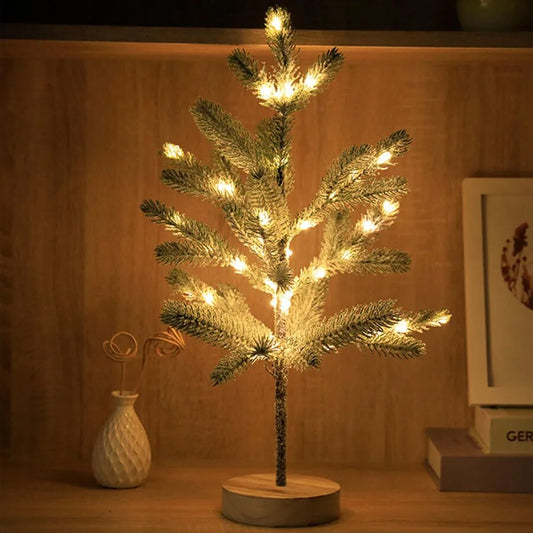 Liora Fir | Dekoratives LED-Bäumchen mit warmweißem Licht