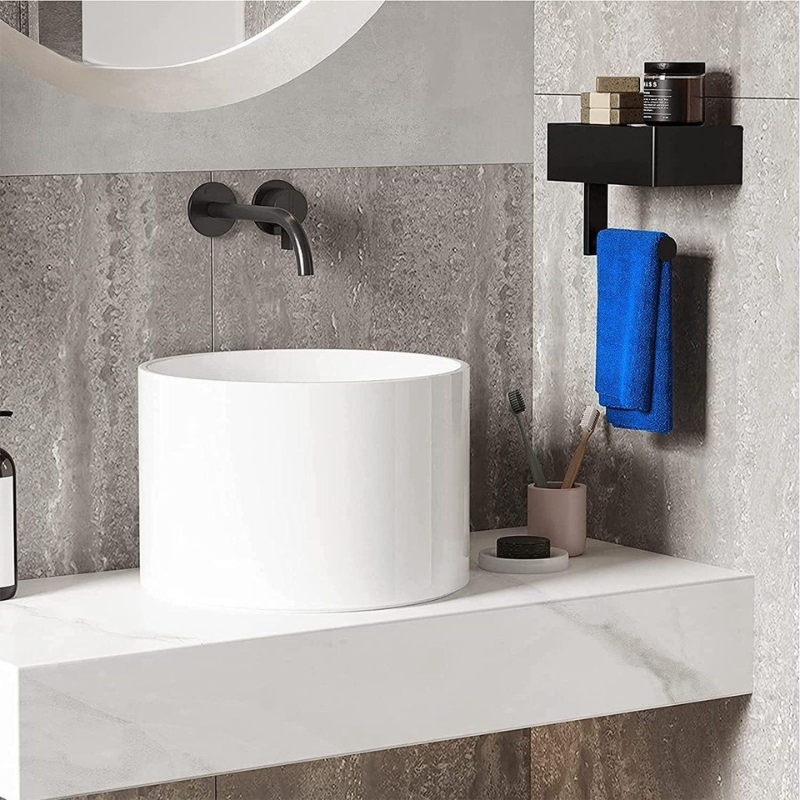 StahlDeluxe Toilettenpapierhalter | Edelstahl & Wasserdicht | Mit Multifunktionalem Aufbewahrungsfach