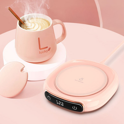 MugMate | Tragbarer USB-Getränkewärmer für Kaffee, Tee & mehr
