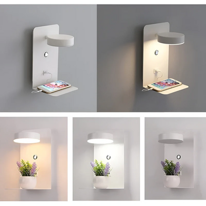 Lunvion Ray | minimalistische LED-Wandleuchte für moderne Innenräume