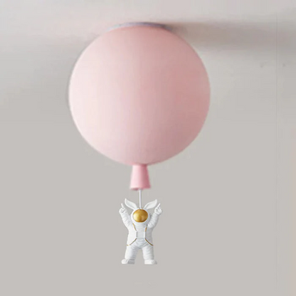 Stellari Orbit | verspielte LED-Deckenleuchte für Kinderzimmer im Astronauten-Design