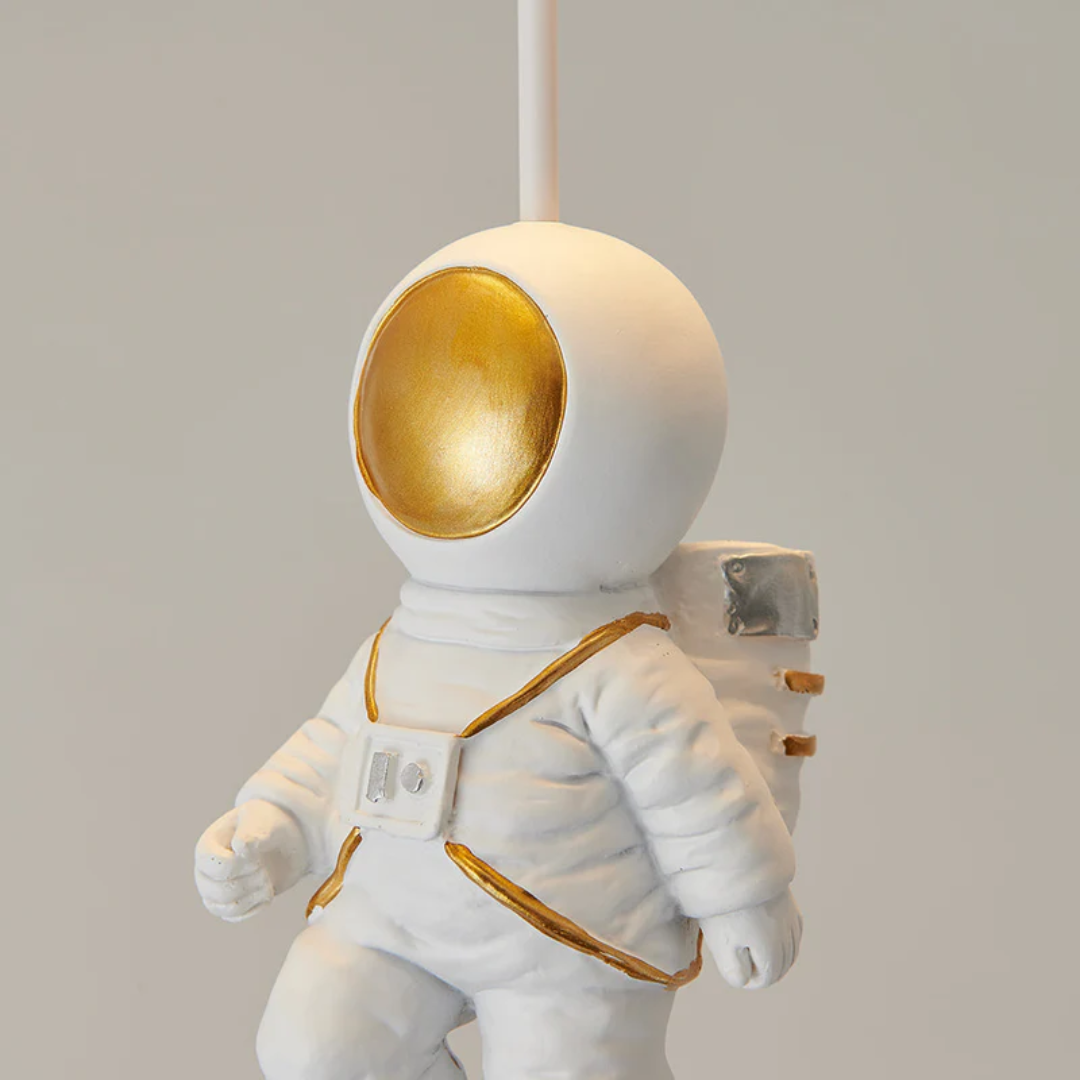 Stellari Orbit | verspielte LED-Deckenleuchte für Kinderzimmer im Astronauten-Design