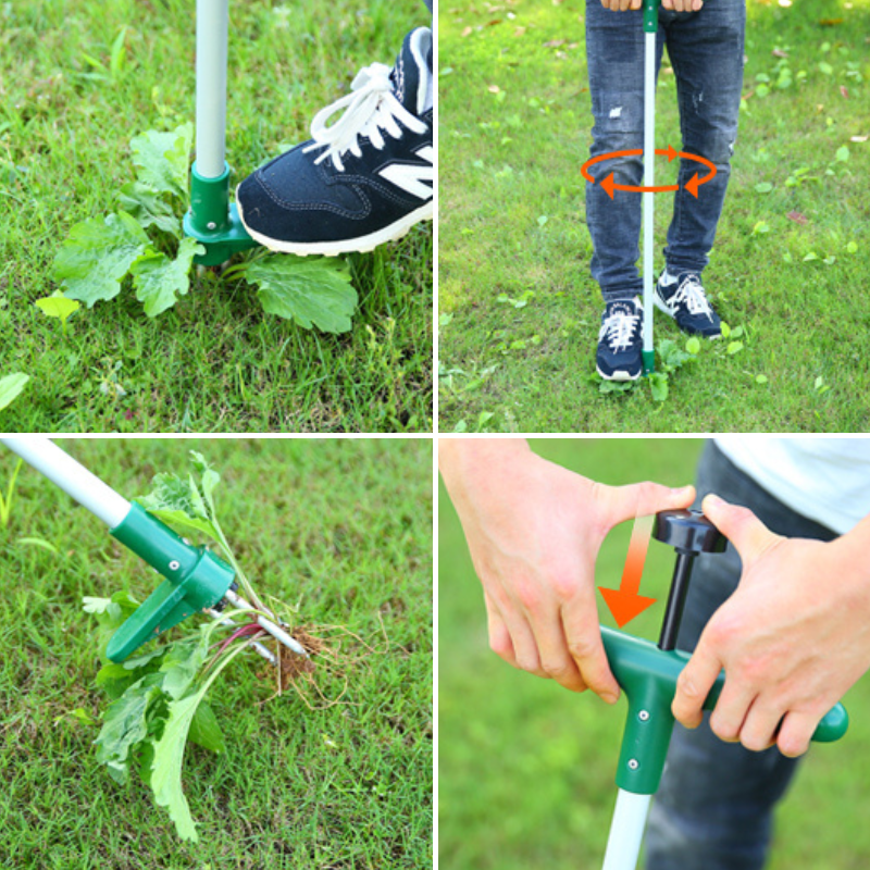 RootPull™ | Ergonomisch tuingereedschap tegen onkruidwortels