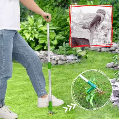 RootPull™ | Ergonomisch tuingereedschap tegen onkruidwortels