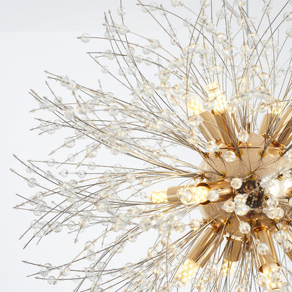 Moderne LED-Hängelampe aus Metall in Weißgold – ideal für Wohnzimmer & Esszimmer