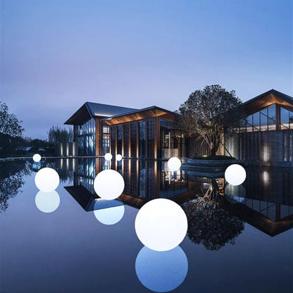 Aurora Sphere | Wasserdichte LED-Kugellampe mit Farbwechsel für Innen & Außen