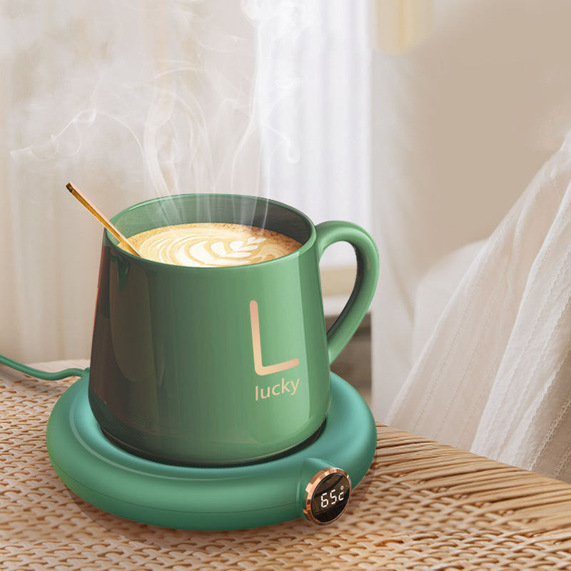 MugMate | Tragbarer USB-Getränkewärmer für Kaffee, Tee & mehr
