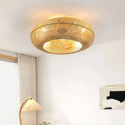 BambooAir Circo | Deckenventilator mit LED-Licht und Fernbedienung im modernen Design