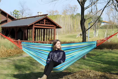 Multifunktionale Hängematte | Atmungsaktiv & Stabil | Bis 200 kg | Für Innen & Außen