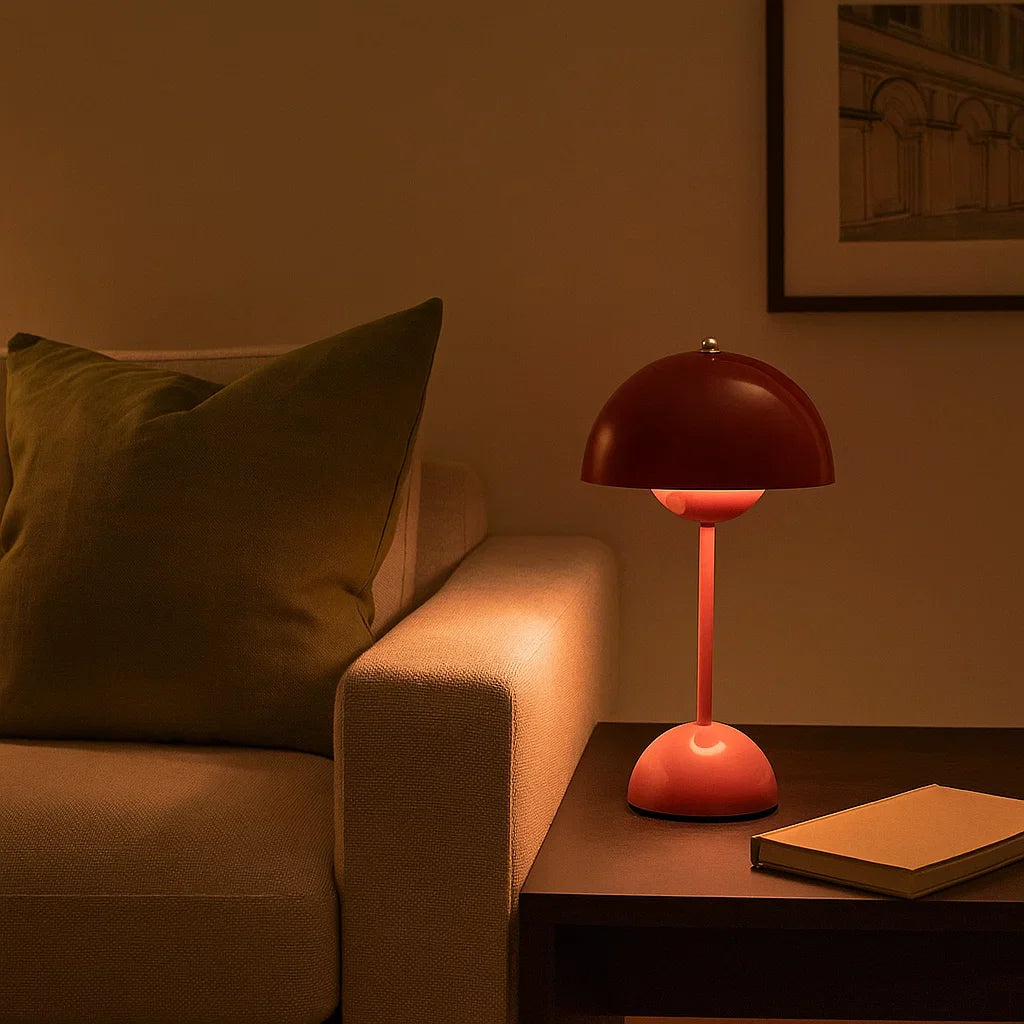 Moderne LED Touch-Tischlampe – Dimmbar & Stilvoll