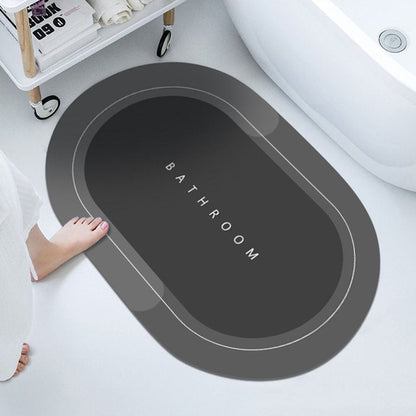 DryLux™ | Schnelltrocknende Badematte mit rutschfester Unterseite