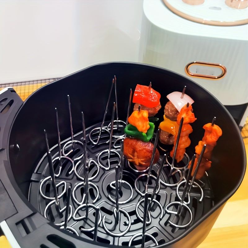 AirGrill | Edelstahl-Grillspieße für Airfryer & Ofen
