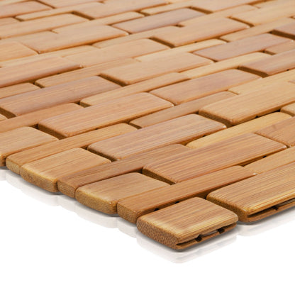 BambooLine Mia | Antislip bamboe badmat
