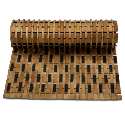 BambooLine Mia | Antislip bamboe badmat