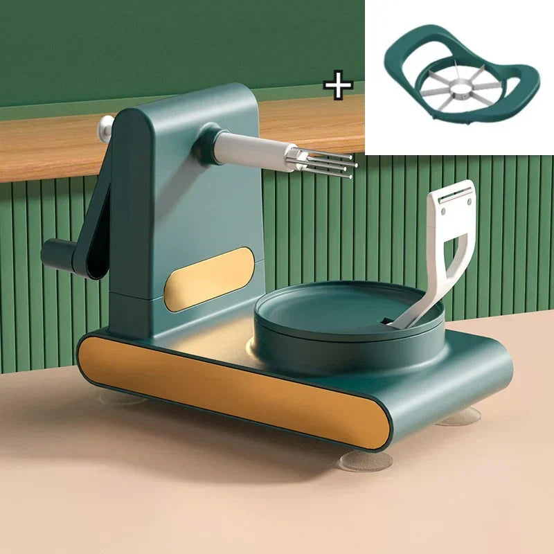SliceCraft Duo – roestvrijstalen dunschiller met dubbel mes en ergonomische handgreep 