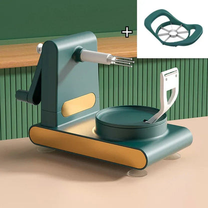 SliceCraft Duo – roestvrijstalen dunschiller met dubbel mes en ergonomische handgreep 