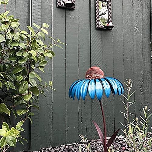 NaturNest™ | Hängendes Metall-Futterhaus im Blumendesign