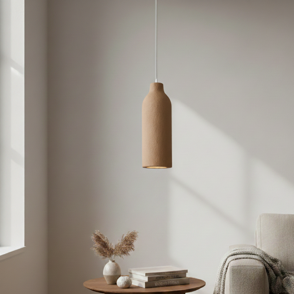 Halo Sabié | Design LED hanglamp in Wabi-Sabi stijl voor woonkamer &amp; eetkamer 