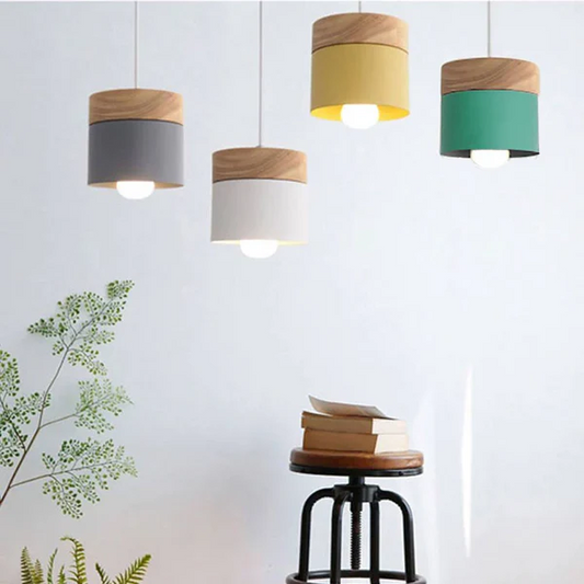 Robenya | Pendelleuchte aus Holz im skandinavischen Design